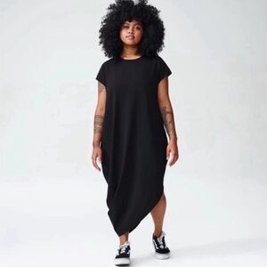 Love Culture/It’s Too Cool For School Supersoft Black T-shirt Dress Size S